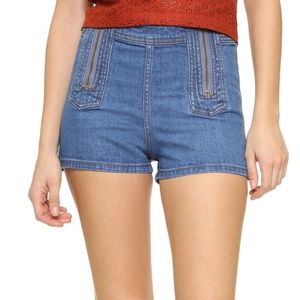 Free People Denim Shorts